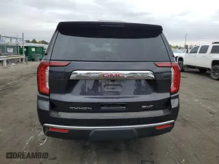2024 GMC Yukon XL SLT with VIN 1GKS2GKD5RR224566, listed as a Copart auction lot 76997694 with 15,917 mi miles and Salvage Title. Bid and sale history available at carsss.com. Image 6.