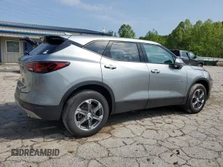 2023 Chevrolet Blazer LT with VIN 3GNKBHR4XPS171159, listed as a Copart auction lot 56434635 with 52,191 mi miles and Salvage title. Bid and sale history available at DreamBid. Image 3.