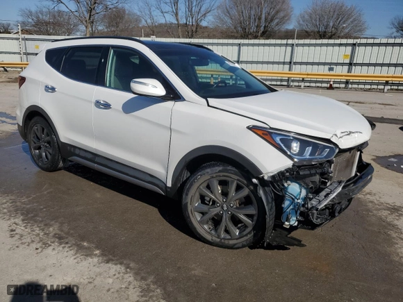 2018 Hyundai Santa Fe Sport 2.0T Ultimate with VIN 5NMZW4LA1JH077866, listed as a Copart auction lot 48766225 with 60,897 mi miles and Salvage Title. Bid and sale history available at carsss.com. Image 4.