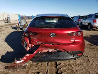 2021 Mazda Mazda3 Hatchback Preferred with VIN JM1BPBLL8M1403634, listed as a Copart auction lot 81072454 with 34,527 mi miles and Salvage Title. Bid and sale history available at carsss.com. Image 6.