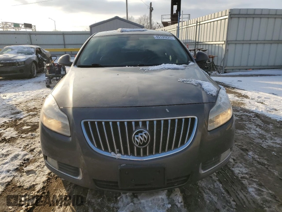 2011 Buick Regal CXL RL4 with VIN W04GS5ECXB1007019, listed as a Copart auction lot 45135225 with 160,820 mi miles and Salvage title. Bid and sale history available at DreamBid. Image 5.