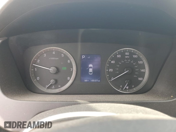 2017 Hyundai Sonata SE with VIN 5NPE24AF6HH557679, listed as a Copart auction lot 51521615 with 148,337 mi miles and Salvage Title. Bid and sale history available at DreamBid. Image 9.