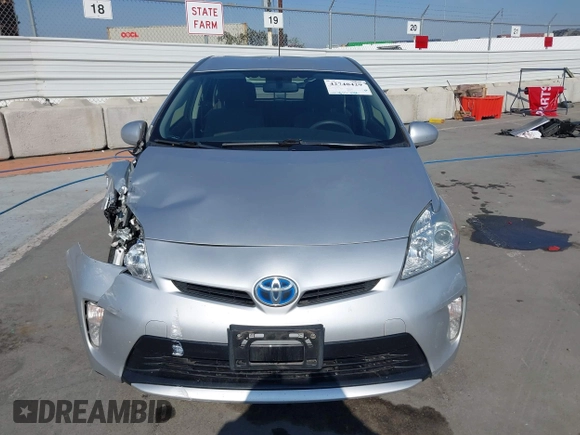 2015 Toyota Prius Four with VIN JTDKN3DU9F2001704, listed as a IAAI auction lot 42748429 with 193,725 mi miles and . Bid and sale history available at DreamBid. Image 12.
