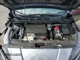 2021 Nissan LEAF SV with VIN 1N4AZ1CV0MC553409, listed as a Copart auction lot 68098454 with 23,080 mi miles and Salvage title. Bid and sale history available at DreamBid. Image 11.