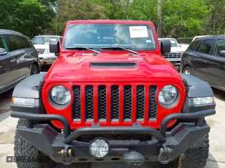 2021 Jeep Gladiator Mojave with VIN 1C6JJTEG6ML533927, listed as a IAAI auction lot 42056253 with 92,317 mi miles. Bid and sale history available at carsss.com. Image 6.