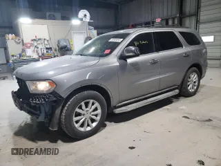 2014 Dodge Durango SXT with VIN 1C4RDHAG3EC972350, listed as a Copart auction lot 49389595 with 187,840 mi miles and Salvage Title. Bid and sale history available at carsss.com. Image 1.