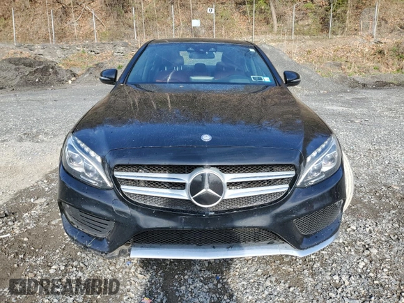 2016 Mercedes-Benz C 300 Luxury with VIN 55SWF4KB6GU098766, listed as a Copart auction lot 53771365 with 133,863 mi miles and Salvage Title. Bid and sale history available at DreamBid. Image 5.