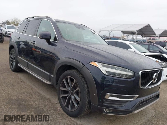 2016 Volvo XC90 T6 Momentum with VIN YV4A22PK8G1022234, listed as a IAAI auction lot 41705411 with 123,072 mi miles. Bid and sale history available at carsss.com. Image 1.