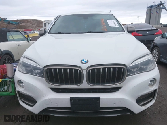 2015 BMW X6 xDrive35i with VIN 5UXKU2C57F0N77194, listed as a IAAI auction lot 41818860 with 105,579 mi miles and . Bid and sale history available at DreamBid. Image 12.