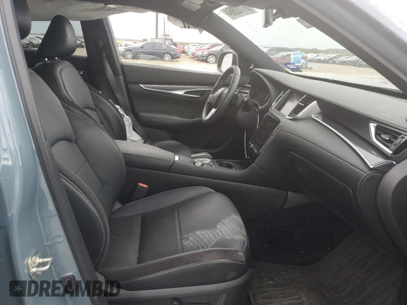 2024 Infiniti QX50 Sport with VIN 3PCAJ5FA9RF101213, listed as a Copart auction lot 81132864 with 16,428 mi miles and Salvage title. Bid and sale history available at DreamBid. Image 7.