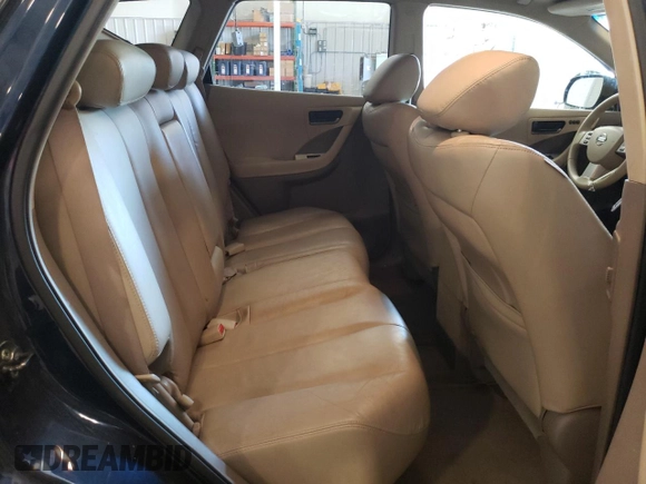 2005 Nissan Murano SL z VIN JN8AZ08W45W443537, wystawiony jako Copart lot #56176265 z przebiegiem 142 208 mil mil oraz Szkoda całkowita • Salvage title. Historia ofert i sprzedaży dostępna na DreamBid. Obrazek 11.