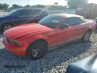 2007 Ford Mustang Deluxe z VIN 1ZVFT84N975296099, wystawiony jako Copart lot #58169845 z przebiegiem 108 251 mil mil oraz Szkoda całkowita • Salvage title. Historia ofert i sprzedaży dostępna na DreamBid. Obrazek 1.