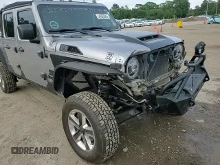 2020 Jeep Gladiator Sport S with VIN 1C6HJTAG9LL127546, listed as a Copart auction lot 54955945 with 99,511 mi miles and Salvage title. Bid and sale history available at DreamBid. Image 14.