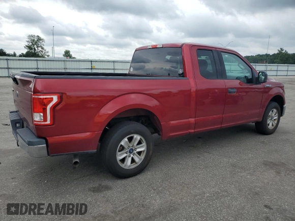 2017 Ford F-150 XL with VIN 1FTEX1C81HFC79573, listed as a Copart auction lot 62853545 with 234,740 mi miles and Salvage title. Bid and sale history available at DreamBid. Image 3.