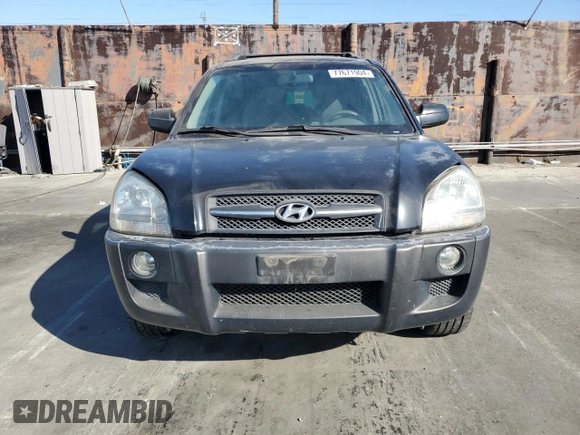 2007 Hyundai Tucson SE with VIN KM8JN12DX7U633017, listed as a Copart auction lot 77671904 with 257,367 mi miles and Clean Title. Bid and sale history available at carsss.com. Image 5.