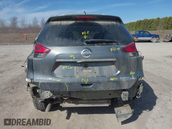 2020 Nissan Rogue SL with VIN 5N1AT2MV4LC736161, listed as a IAAI auction lot 41837869 with 80,236 mi miles. Bid and sale history available at carsss.com. Image 6.
