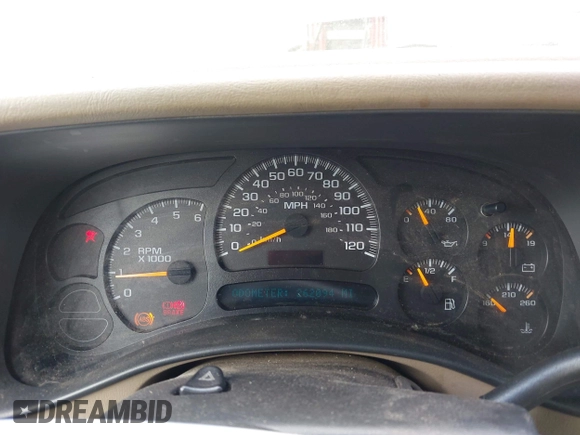 2005 Chevrolet Suburban Z71 z VIN 3GNFK16Z15G178686, wystawiony jako IAAI lot #42437360 z przebiegiem 262 094 mil mil oraz . Historia ofert i sprzedaży dostępna na DreamBid. Obrazek 7.