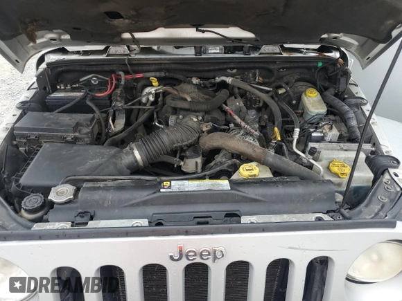 2010 Jeep Wrangler Unlimited Sahara with VIN 1J4BA5H17AL117410, listed as a Copart auction lot 88519555 with 126,471 mi miles and Salvage Title. Bid and sale history available at carsss.com. Image 13.
