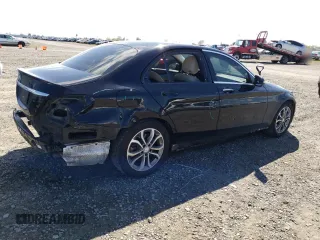 2016 Mercedes-Benz C 300 with VIN 55SWF4JB3GU116285, listed as a Copart auction lot 50949885 with 208,541 mi miles and Salvage Title. Bid and sale history available at carsss.com. Image 3.