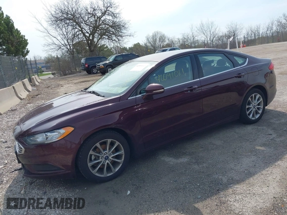 2017 Ford Fusion SE with VIN 3FA6P0HDXHR350377, listed as a IAAI auction lot 42091011 with 109,670 mi miles. Bid and sale history available at carsss.com. Image 17.