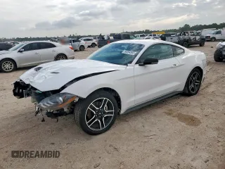 2022 Ford Mustang EcoBoost with VIN 1FA6P8TH6N5100254, listed as a Copart auction lot 64054365 with 75,098 mi miles and Salvage title. Bid and sale history available at DreamBid. Image 1.
