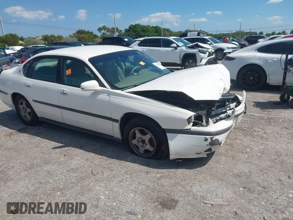 2003 Chevrolet Impala with VIN 2G1WF52E039446800, listed as a IAAI auction lot 42048845 with 114,988 mi miles and . Bid and sale history available at DreamBid. Image 1.
