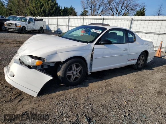 2002 Chevrolet Monte Carlo SS with VIN 2G1WX15K929302720, listed as a Copart auction lot 81264504 with Not Provided miles and Salvage Title. Bid and sale history available at carsss.com. Image 1.