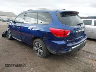 2018 Nissan Pathfinder SV with VIN 5N1DR2MM4JC625898, listed as a IAAI auction lot 41732504 with 118,778 mi miles and . Bid and sale history available at DreamBid. Image 3.