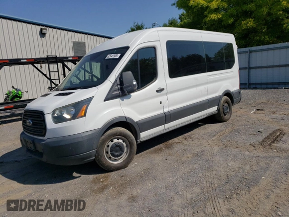 2015 Ford Transit XL с VIN 1FDZX2CM0FKA27687, выставлен на аукционе Copart как лот 62647305 с пробегом 71 613 миль миль и Чистый • Clean title. История ставок и продаж доступна на DreamBid. Изображение 1.