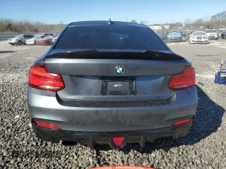 2018 BMW 2 Series 230i with VIN WBA2J1C56JVD09687, listed as a Copart auction lot 46861805 with 79,146 mi miles and Salvage Title. Bid and sale history available at carsss.com. Image 6.