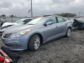 2016 Hyundai Azera Limited with VIN KMHFH4JG0GA525792, listed as a Copart auction lot 87216294 with 147,612 mi miles and Salvage Title. Bid and sale history available at DreamBid. Image 1.