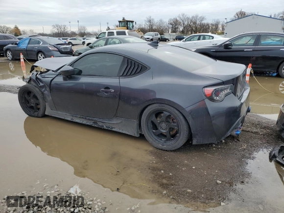 2017 Toyota 86 with VIN JF1ZNAA14H8710804, listed as a Copart auction lot 82204944 with 125,507 mi miles and Salvage Title. Bid and sale history available at carsss.com. Image 2.