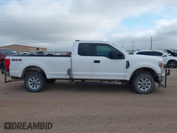 2021 Ford Super Duty F-250 SRW XL with VIN 1FT7X2B65MEC39074, listed as a IAAI auction lot 42086381 with 158,099 mi miles. Bid and sale history available at carsss.com. Image 13.