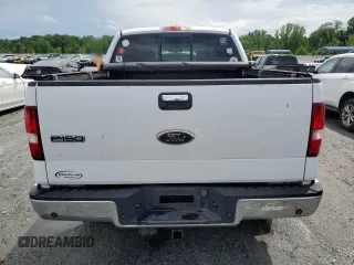 2008 Ford F-150 XLT with VIN 1FTPW14V08FA84175, listed as a Copart auction lot 58796915 with 218,516 mi miles and Salvage title. Bid and sale history available at DreamBid. Image 6.