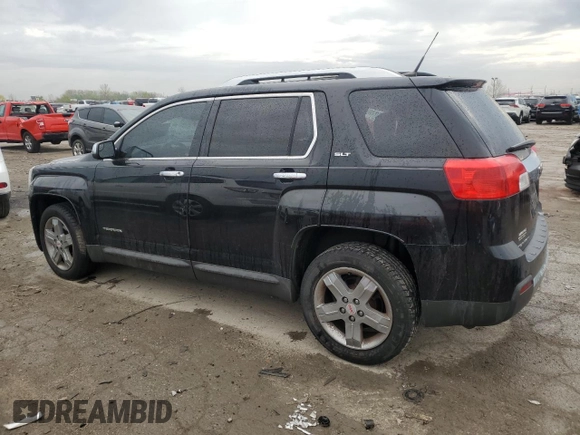 2012 GMC Terrain SLT-2 with VIN 2GKALWEK3C6246405, listed as a Copart auction lot 54199755 with 95,990 mi miles and Salvage Title. Bid and sale history available at DreamBid. Image 2.