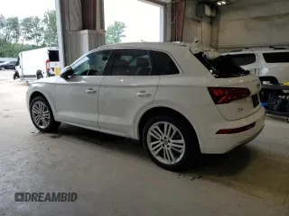 2019 Audi Q5 Premium Plus with VIN WA1BNAFY2K2037419, listed as a Copart auction lot 63625595 with 62,152 mi miles and Salvage title. Bid and sale history available at DreamBid. Image 2.
