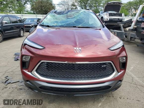 2025 Buick Encore GX Sport Touring with VIN KL4AMDSL1SB125730, listed as a Copart auction lot 58808805 with 478 mi miles and Salvage title. Bid and sale history available at DreamBid. Image 5.