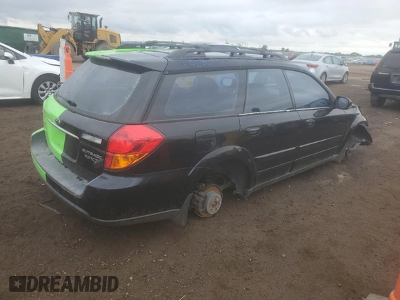 2005 Subaru Legacy Outback XT Limited with VIN 4S4BP67C456370472, listed as a Copart auction lot 61002315 with 224,867 mi miles and Salvage title. Bid and sale history available at DreamBid. Image 3.