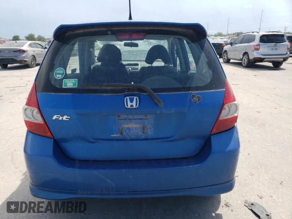 2008 Honda Fit Sport z VIN JHMGD386X8S062730, wystawiony jako Copart lot #57648795 z przebiegiem 233 820 mil mil oraz Szkoda całkowita • Salvage title. Historia ofert i sprzedaży dostępna na DreamBid. Obrazek 6.