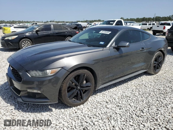 2015 Ford Mustang EcoBoost with VIN 1FA6P8TH6F5310600, listed as a Copart auction lot 50189385 with 101,811 mi miles and Clean Title. Bid and sale history available at carsss.com. Image 1.