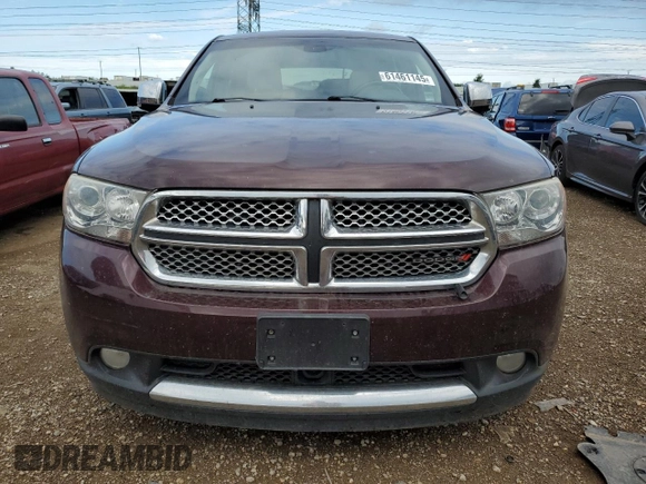 2012 Dodge Durango Citadel с VIN 1C4RDJEG5CC264910, выставлен на аукционе Copart как лот 61461145 с пробегом 162 010 миль миль и Списание • Salvage title. История ставок и продаж доступна на DreamBid. Изображение 5.