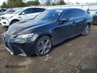 2016 Lexus GS 350 with VIN JTHCZ1BL2GA001007, listed as a Copart auction lot 43632815 with 137,841 mi miles and Salvage Title. Bid and sale history available at carsss.com. Image 1.
