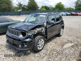 2021 Jeep Renegade Limited z VIN ZACNJDD18MPM26061, wystawiony jako Copart lot #56952385 z przebiegiem 35 660 mil mil oraz Czysty tytuł • Clean title. Historia ofert i sprzedaży dostępna na DreamBid. Obrazek 1.