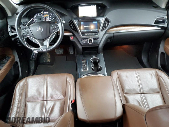2018 Acura MDX Advance with VIN 5J8YD4H85JL023994, listed as a Copart auction lot 84027964 with 91,273 mi miles and Salvage Title. Bid and sale history available at DreamBid. Image 8.