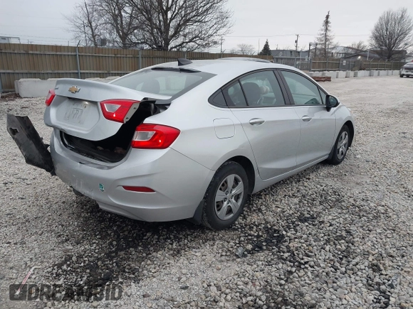 2017 Chevrolet Cruze LS with VIN 3G1BC5SMXHS553961, listed as a IAAI auction lot 41558409 with 154,656 mi miles and . Bid and sale history available at DreamBid. Image 4.