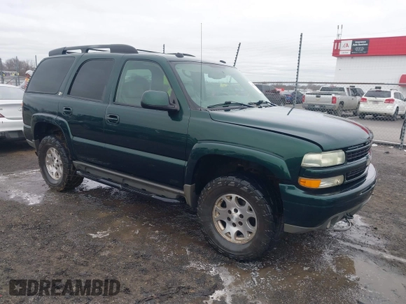 2004 Chevrolet Tahoe Z71 z VIN 1GNEK13Z84R118371, wystawiony jako IAAI lot #41535389 z przebiegiem 255 815 mil mil oraz . Historia ofert i sprzedaży dostępna na DreamBid. Obrazek 1.