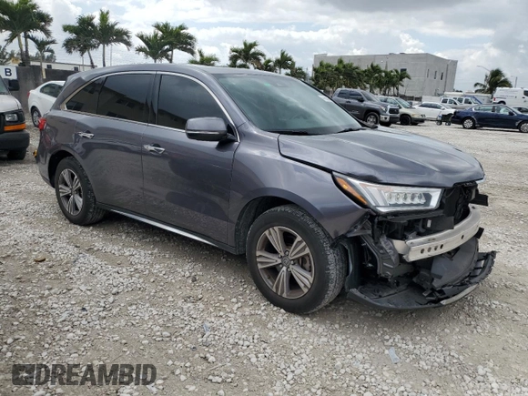 2020 Acura MDX with VIN 5J8YD4H35LL043413, listed as a Copart auction lot 47863255 with 67,935 mi miles and Salvage Title. Bid and sale history available at carsss.com. Image 4.