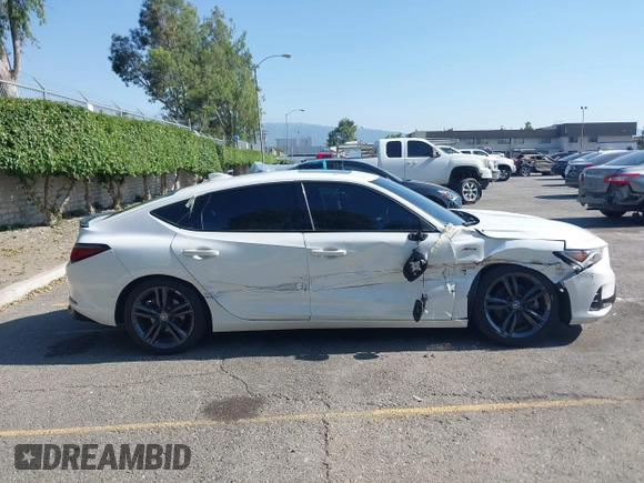 2024 Acura Integra Technology with VIN 19UDE4H65RA005514, listed as a IAAI auction lot 42375143 with 65,384 mi miles and . Bid and sale history available at DreamBid. Image 12.