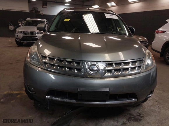 2007 Nissan Murano SL with VIN JN8AZ08W57W625573, listed as a IAAI auction lot 41911505 with 193,276 mi miles. Bid and sale history available at carsss.com. Image 12.