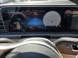 2021 Mercedes-Benz GLS 450 with VIN 4JGFF5KEXMA442665, listed as a Copart auction lot 62712424 with 24,449 mi miles and Salvage Title. Bid and sale history available at DreamBid. Image 9.